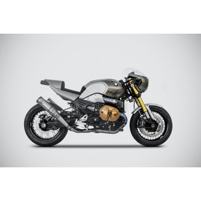 ZARD CAPITAN EXHAUST -FULL KIT FOR BMW R NINE T 2015-2020 PART #  ZBW528T00TSR